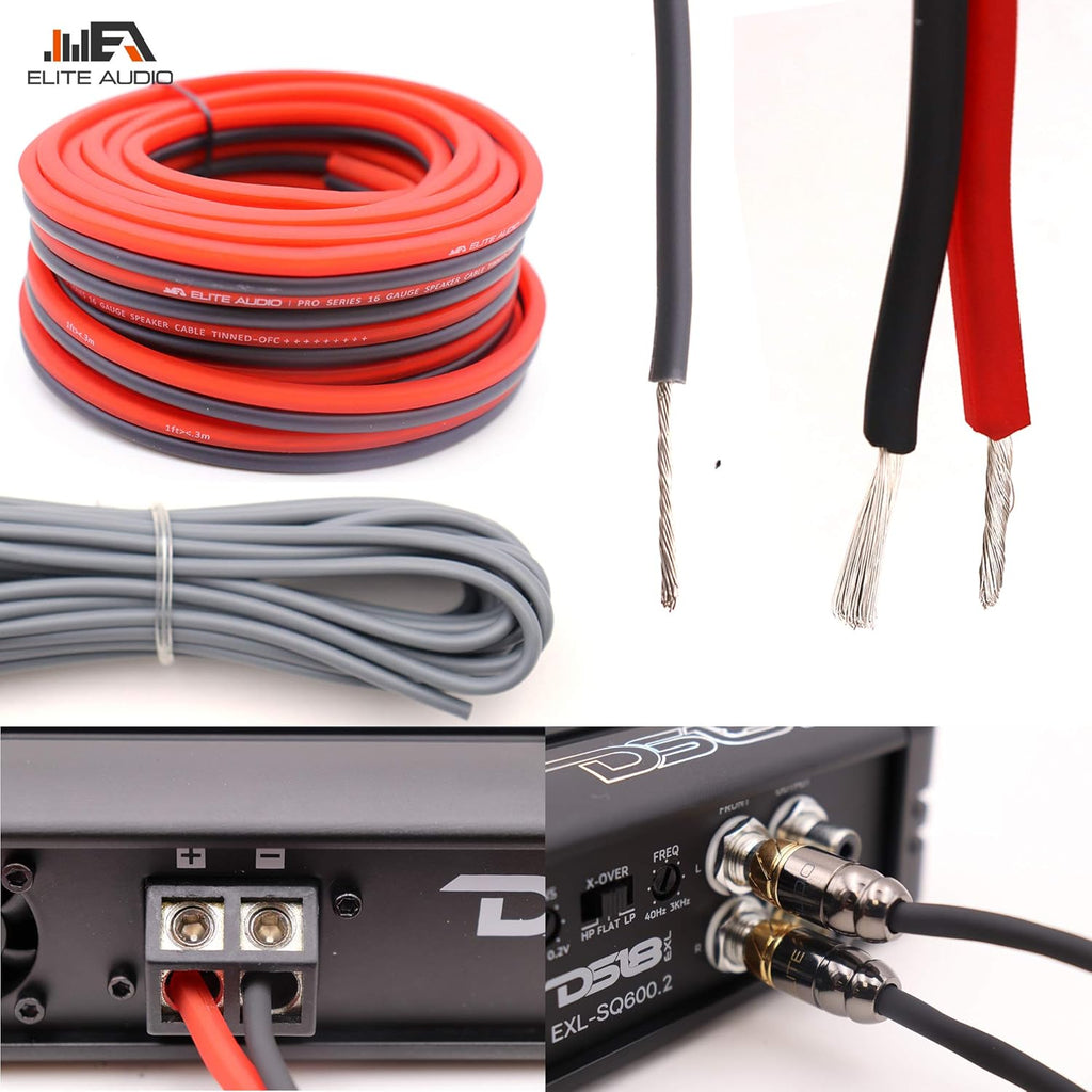 4 Gauge 100% Copper Amplifier Wiring Kit J30843