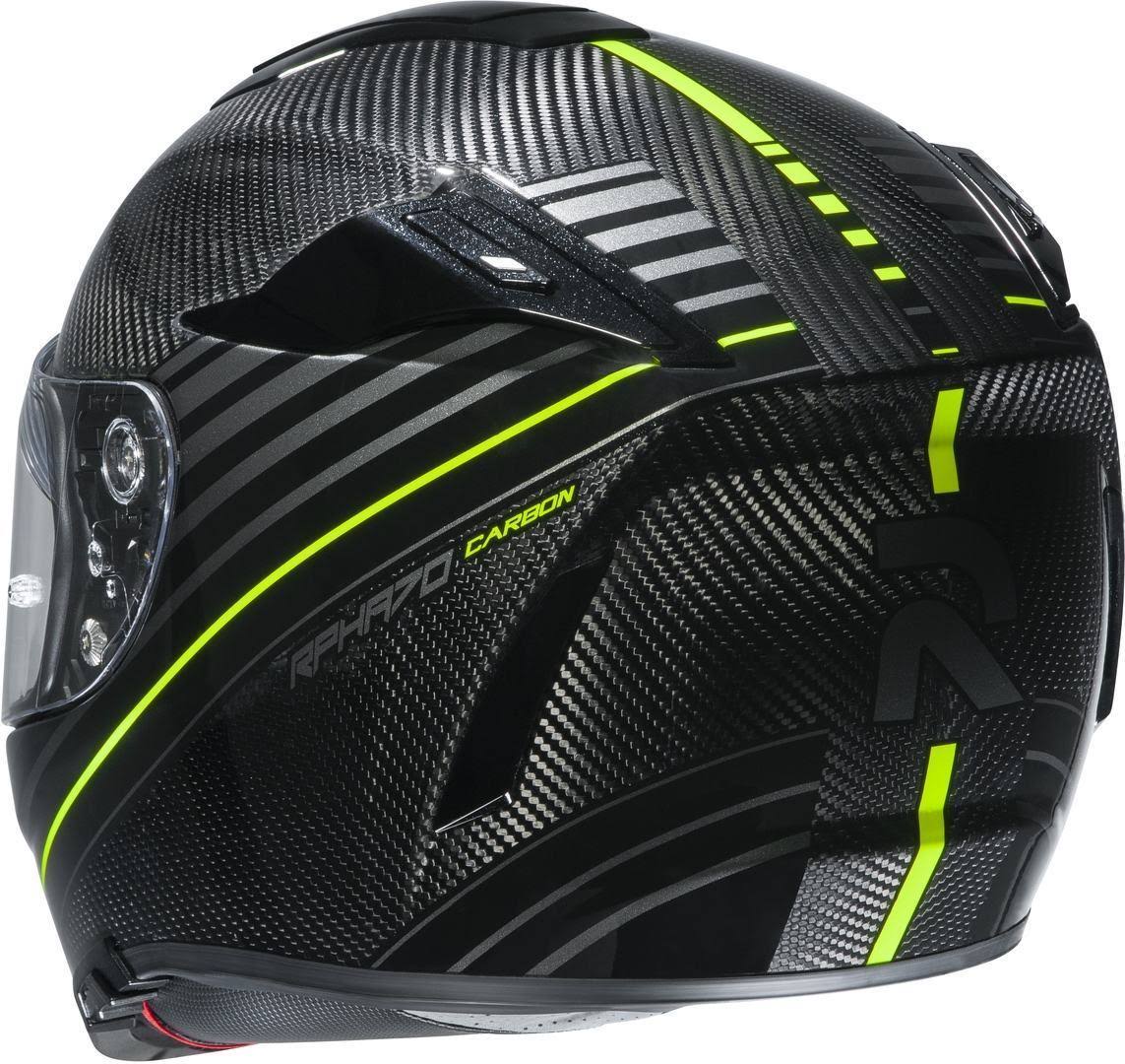 Carbon Helmet Yellow Black Xs Z991
