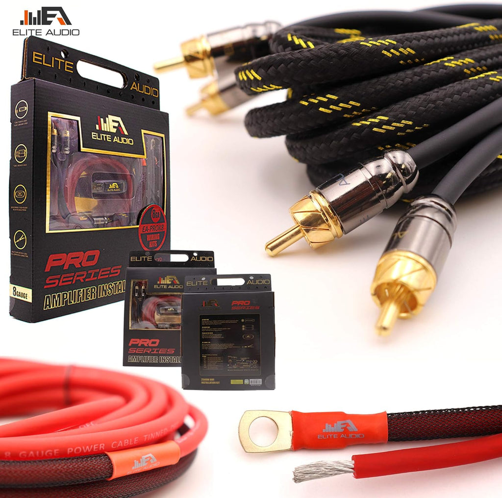 4 Gauge 100% Copper Amplifier Wiring Kit J30843