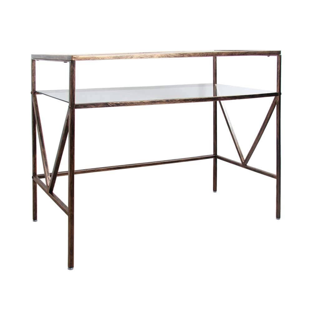 Glass Top Desk Vanity Table L709338