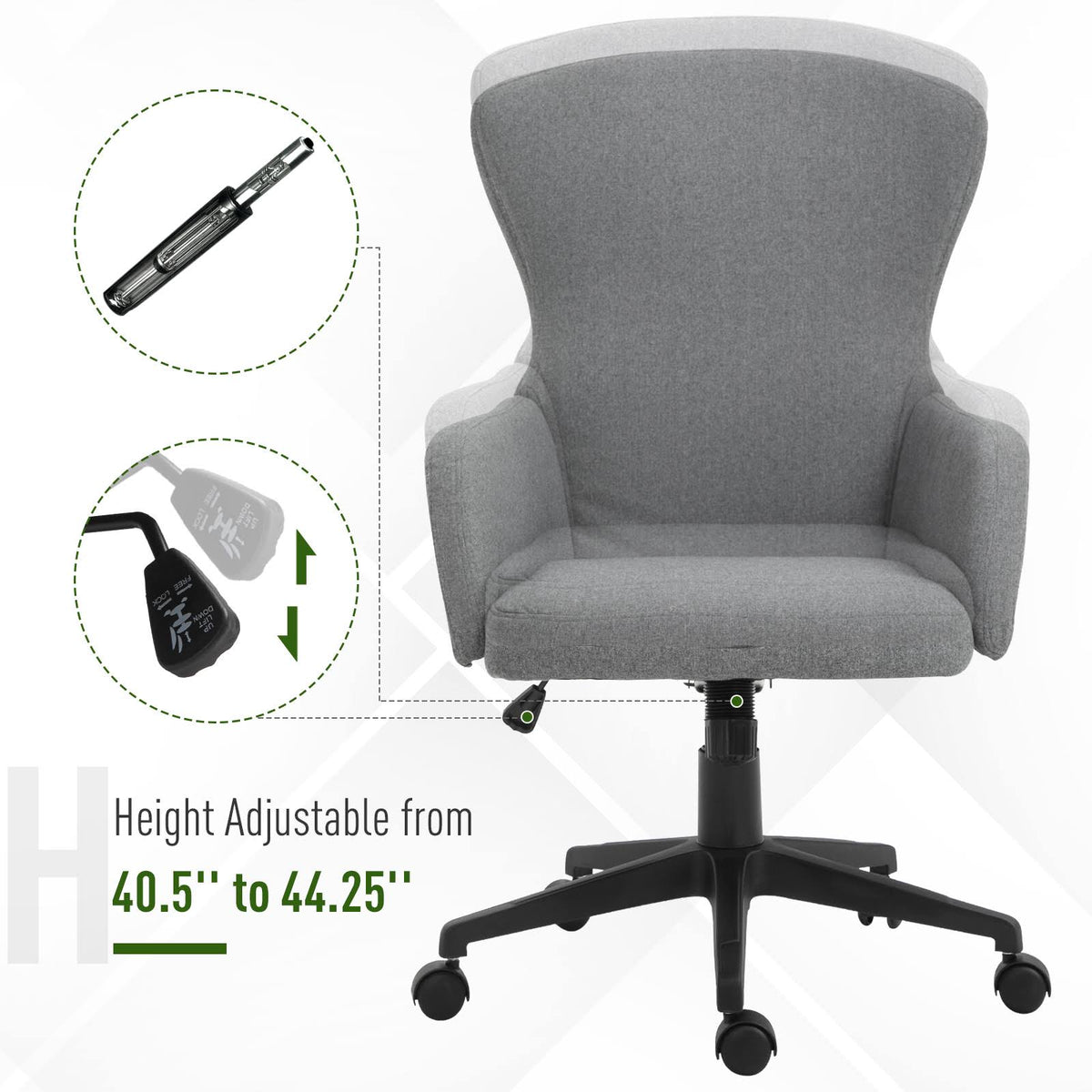 Ergonomic Office Chair with 5 Castor H501770