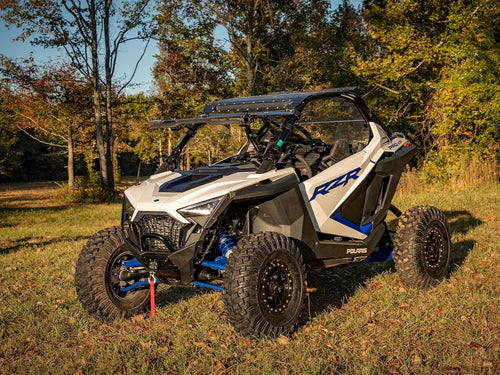 1/4 Polycarbonate Flip UTV Windshield S6898