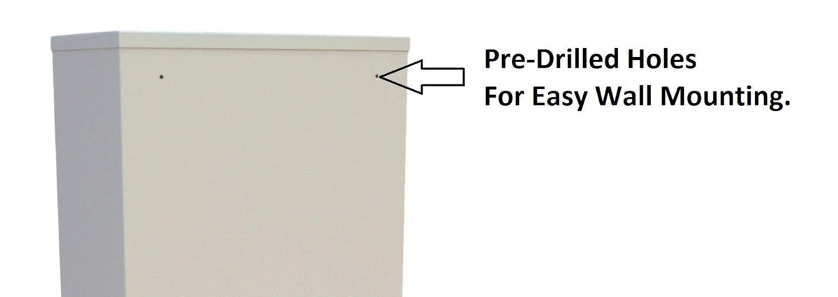 Double Door Extra Wide Narcotic Cabinet F711