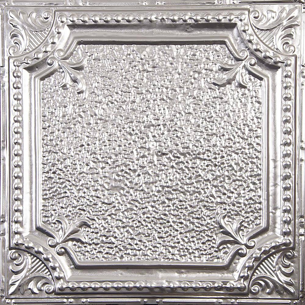 Unfinished 2 ft. x 2 ft. Nail Up Tin Ceiling Tile Y62420