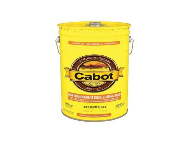Semi-Transparent Oil-Based Waterborne Deck and Siding Stain F541095