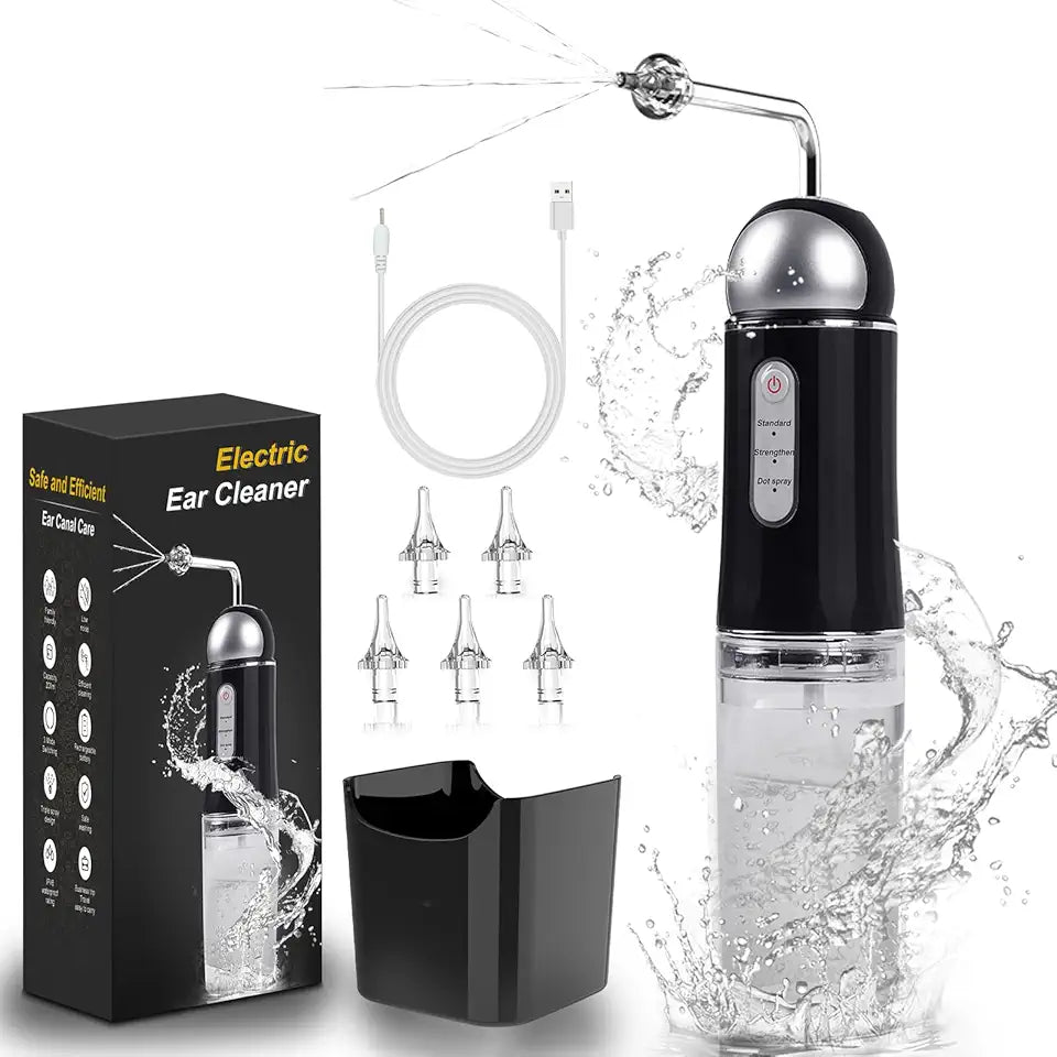 Electric Ear Irrigation Flushing System with Basin and Nozzles G34197