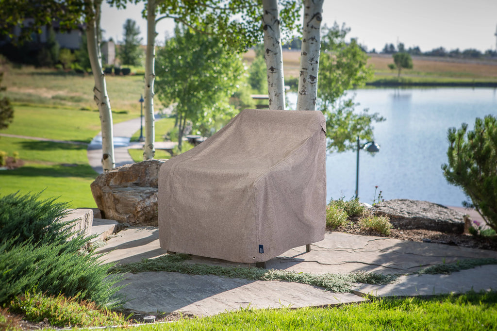 Waterproof Patio Ottoman Cover Q111