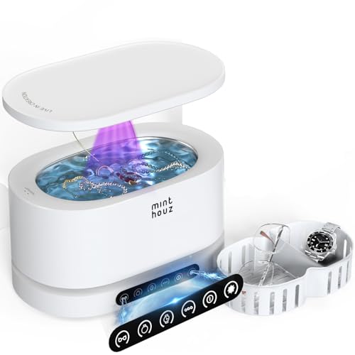 Ultrasonic Cleaner with 5 Modes & 500ml Capacity 48kHz T19817
