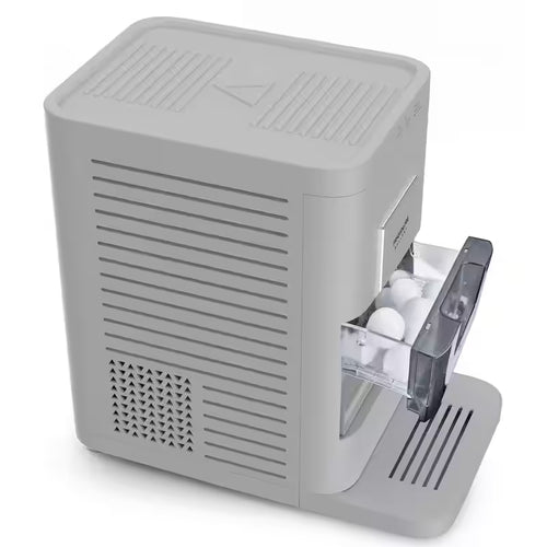 10 lb. Portable Round Whiskey Ball Ice Maker in Grey T71724