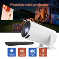 Android 11.0 Mini Portable Projector with WiFi and Bluetooth K51648