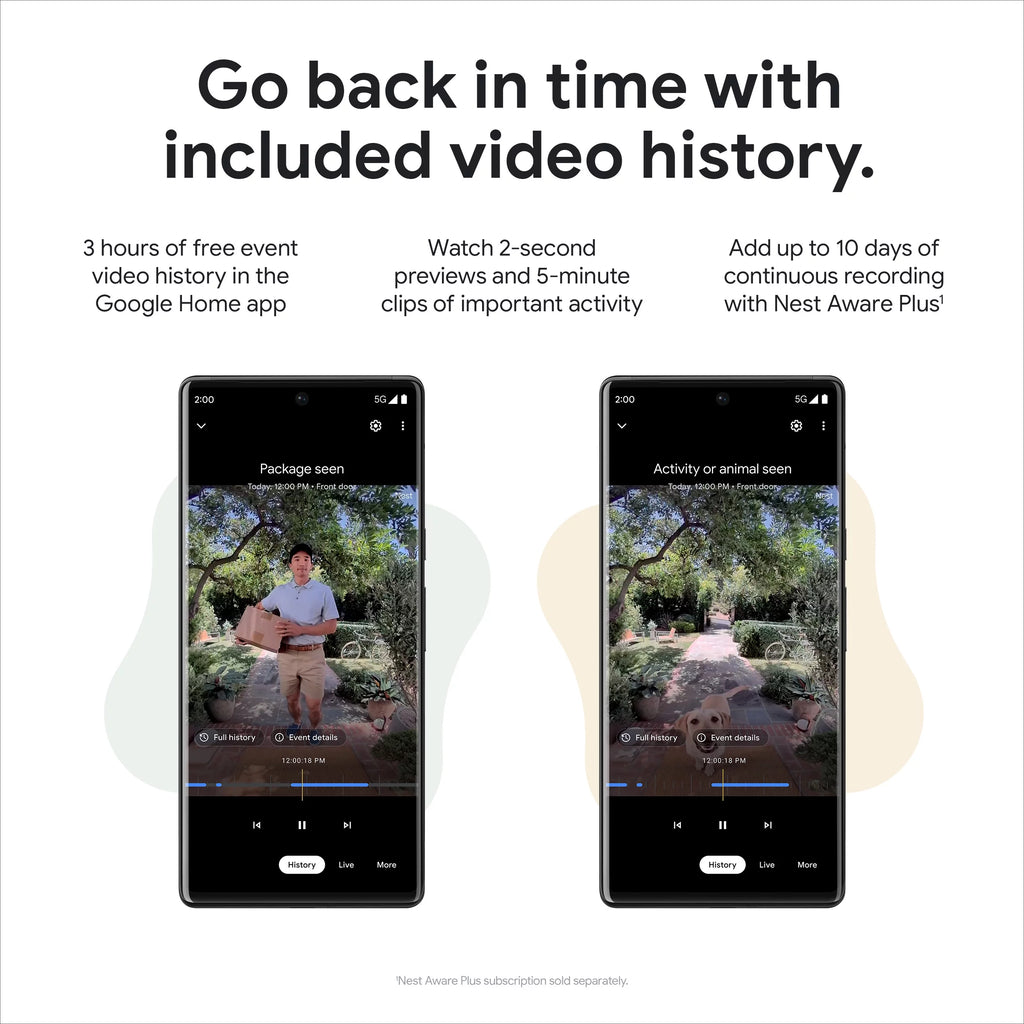 Wired Video Doorbell Camera V287