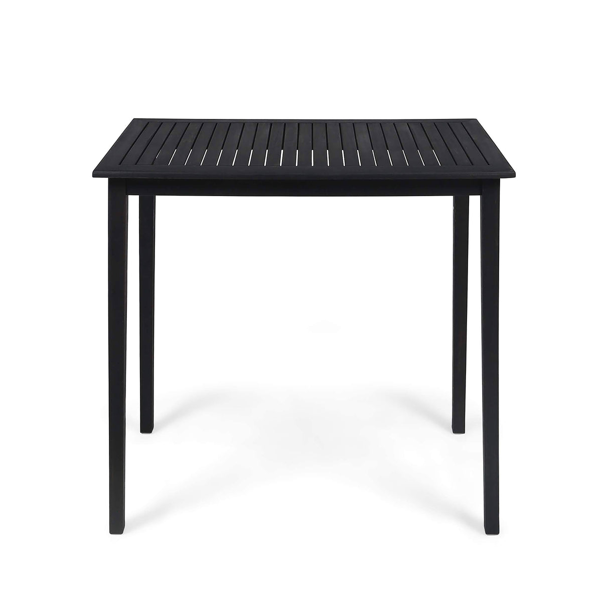 Acacia Wood Bar Table Dark Gray C982