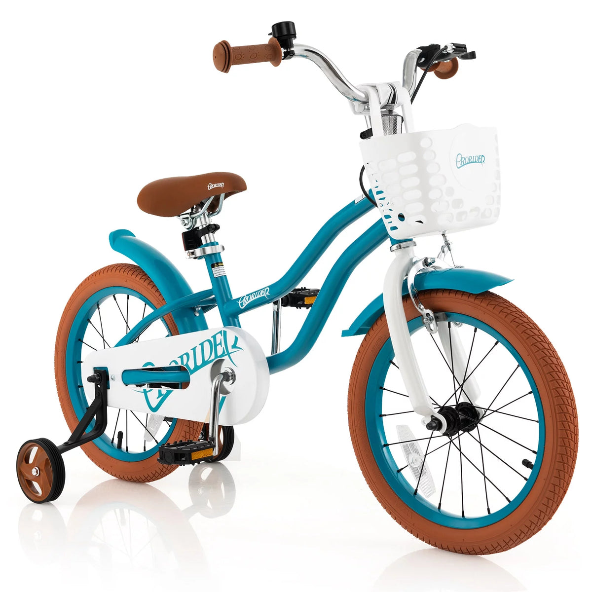 Pink 16'' Kids Bike with Training Wheel J228098