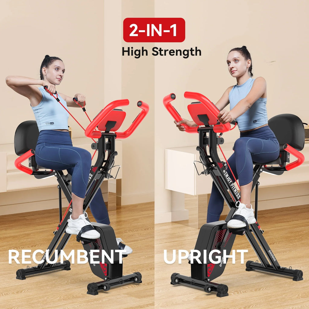 Foldable Magnetic Exercise Bike V579