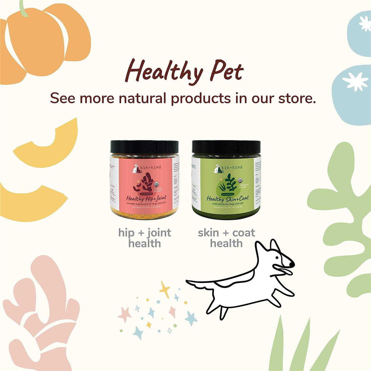 Organic Dog & Cat Supplement G863