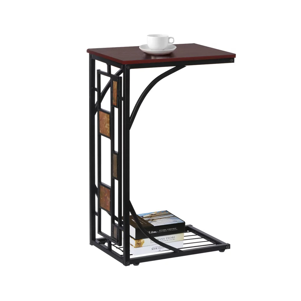 C Shaped Sofa Side Table F6804