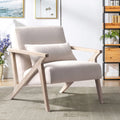 Beige Mid Century Accent Chair M786