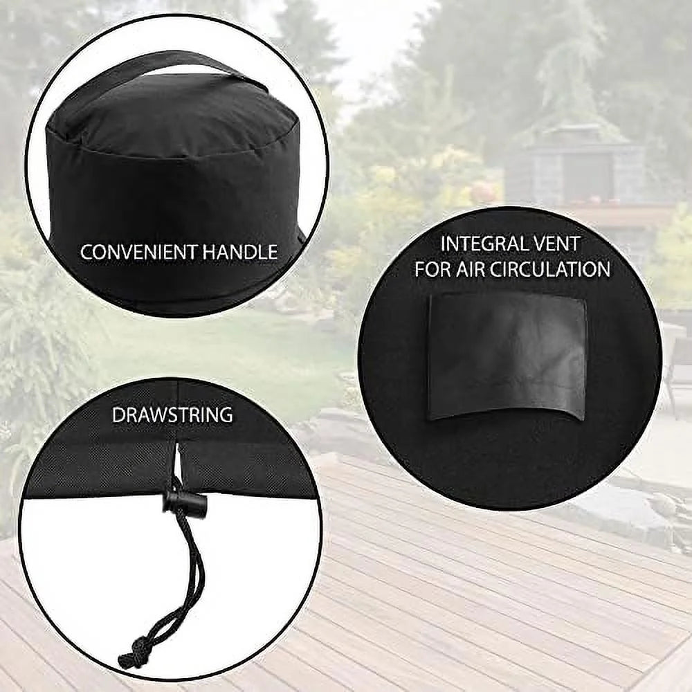 Waterproof Ceramic Grill Cover 35" Dia x 45" H G264