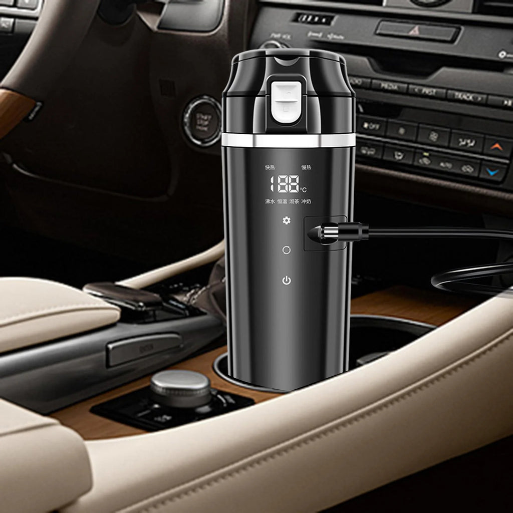 12V 24V 500ml Car Electric Water Kettle S33331