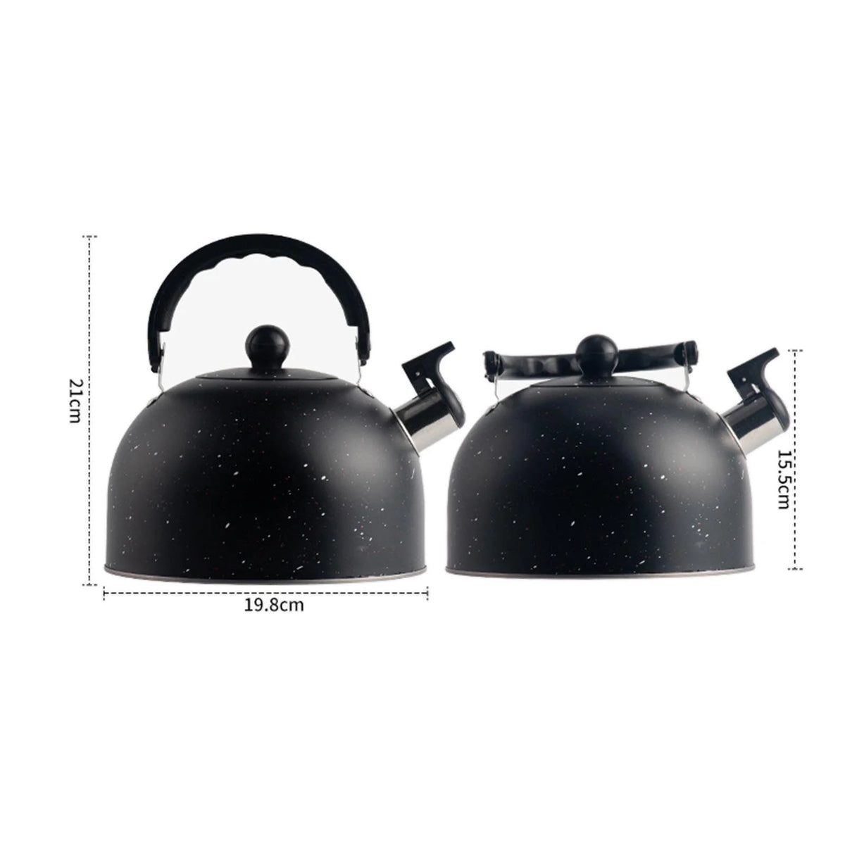 2.5L Stainless Steel Whistling Tea Kettle J744