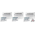 64GB microSDXC Memory Card with SD Adapter 3 Pack Z613462