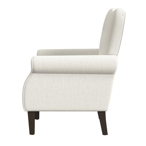 Upholstered Rolled Arm Wingback Accent Chair M394