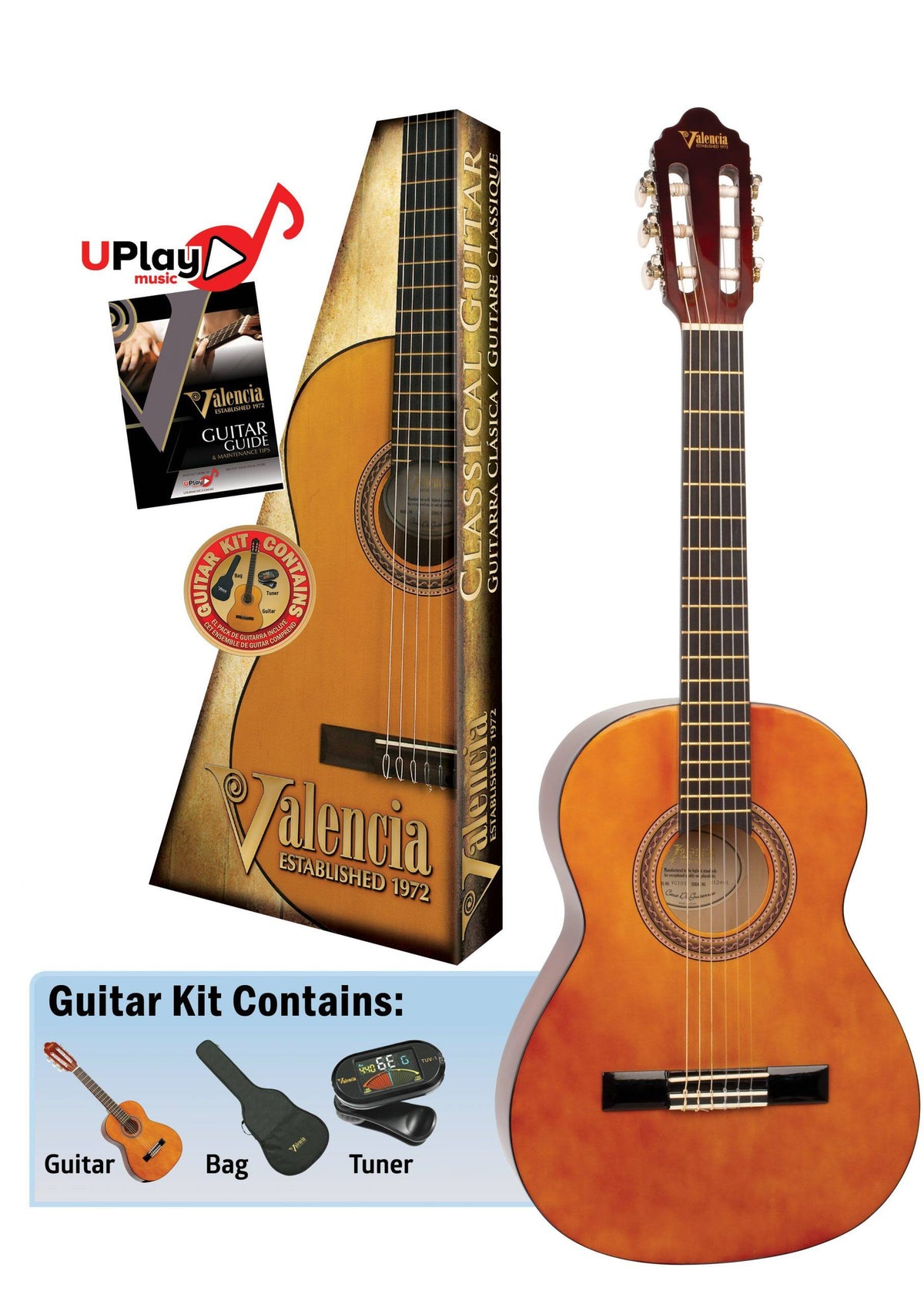 Natural Classical Guitar I14945