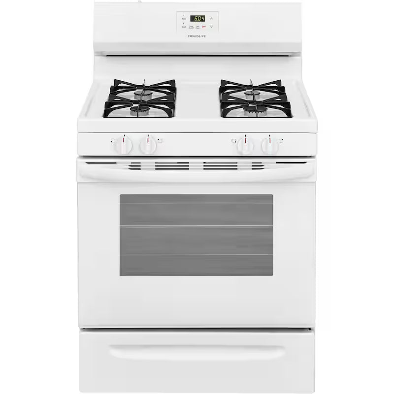 5.0 cu. ft. Gas Range with Manual Clean in White P9363