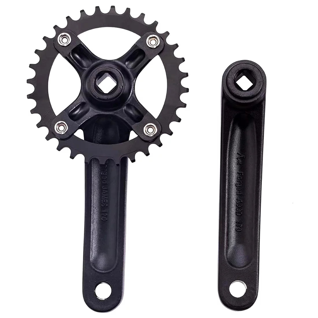 170mm Square Taper Single Speed Crankset R947560