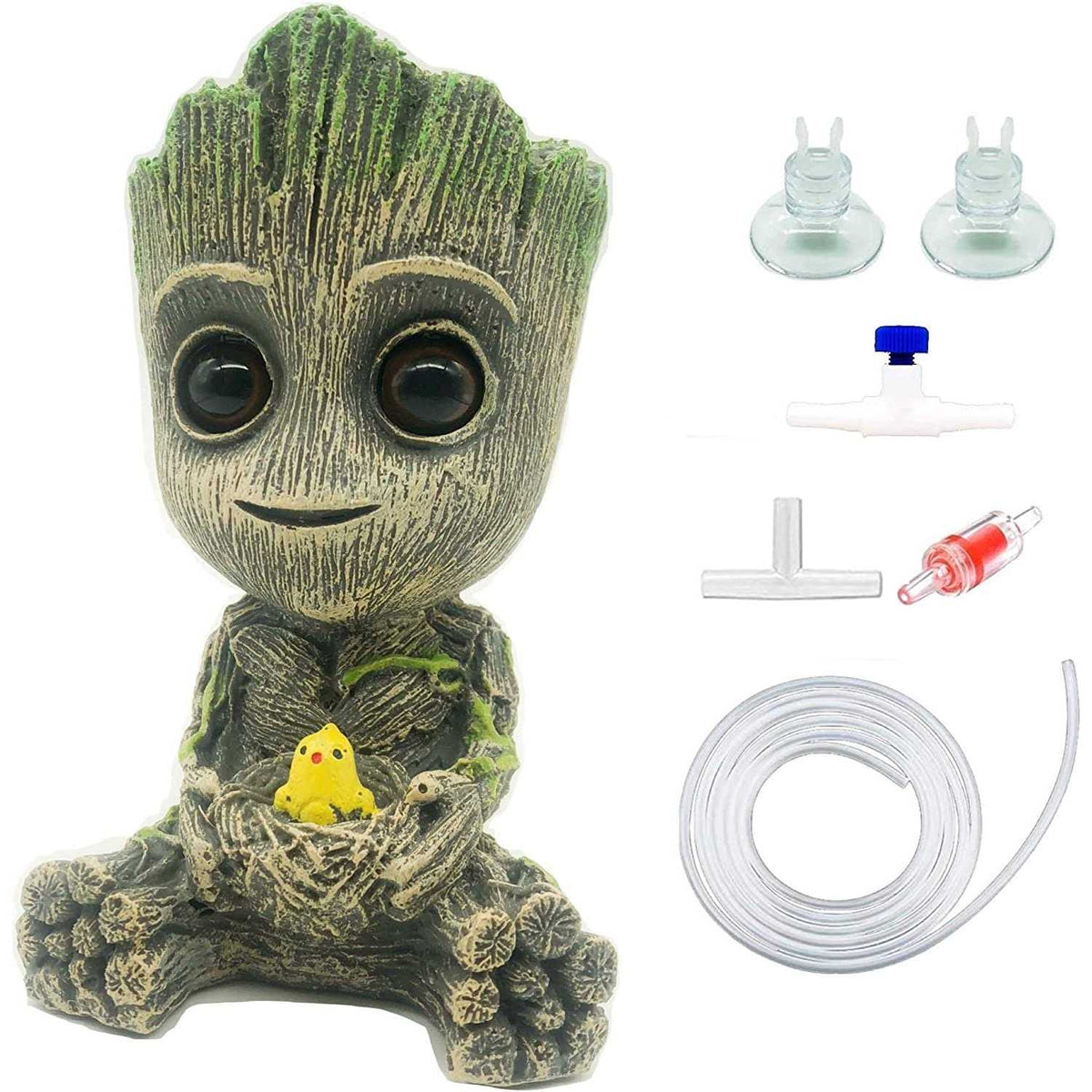Aquarium Air Bubbler Decorations Fish Tank Air Stone Set H50497
