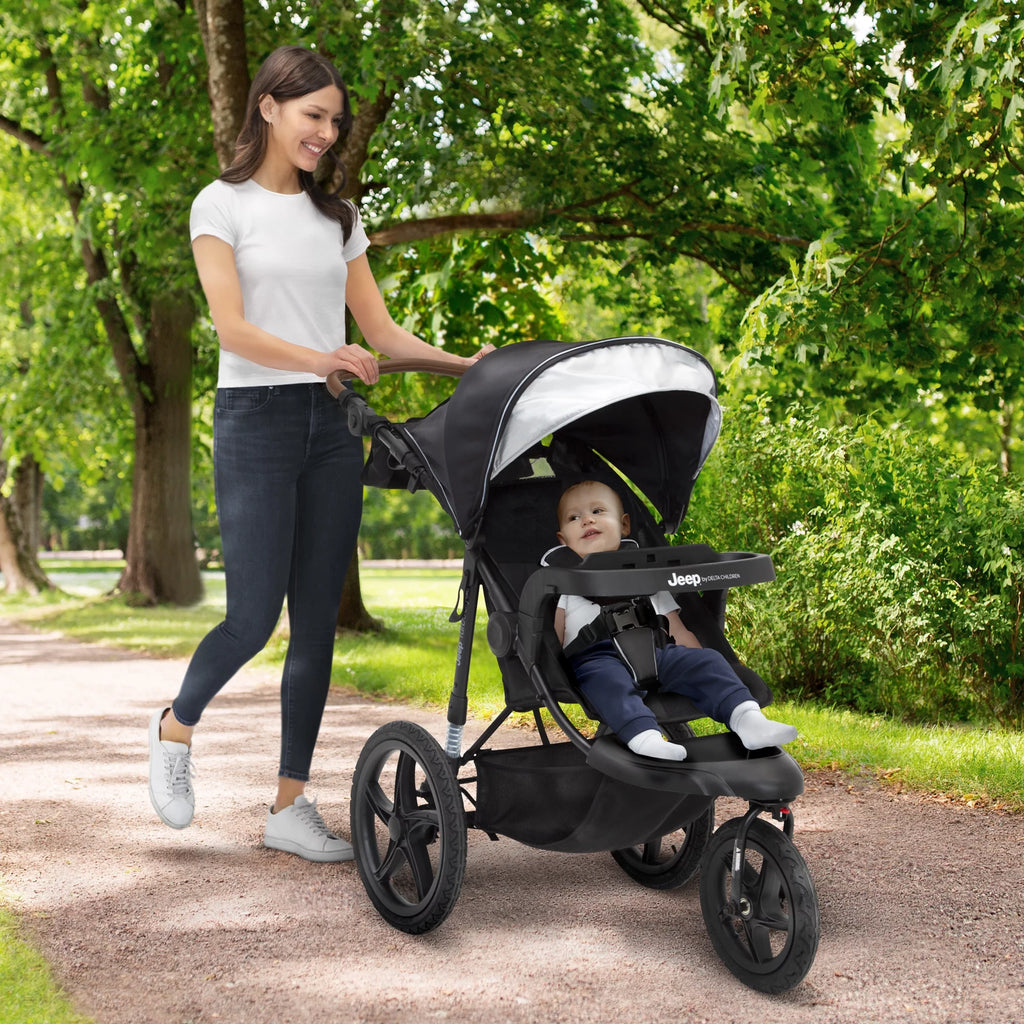 Black Jogging Stroller J124
