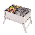 Foldable Portable Stainless Steel Charcoal BBQ Grill F212