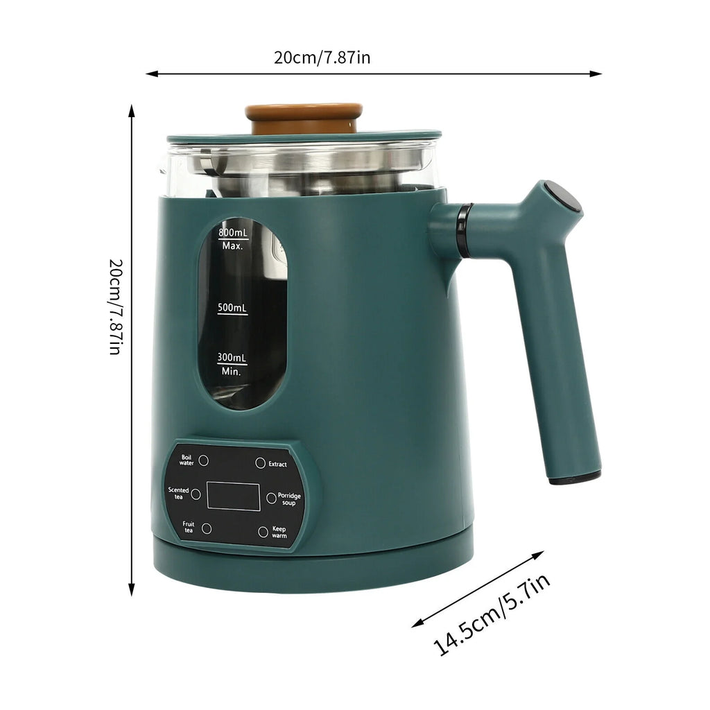 Stainless Steel Electric Water Kettle 600W Green Z9901