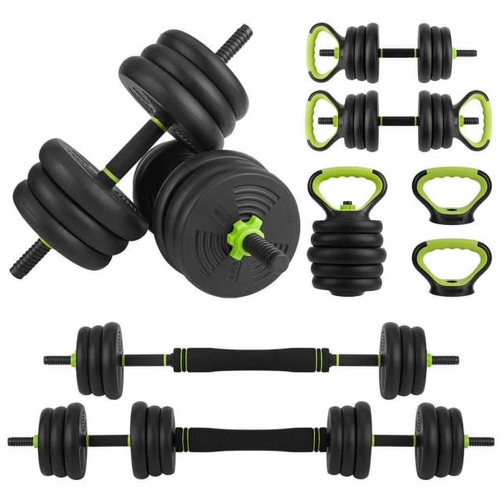 4-in-1 Adjustable Dumbbells Set 44 LBS G8352