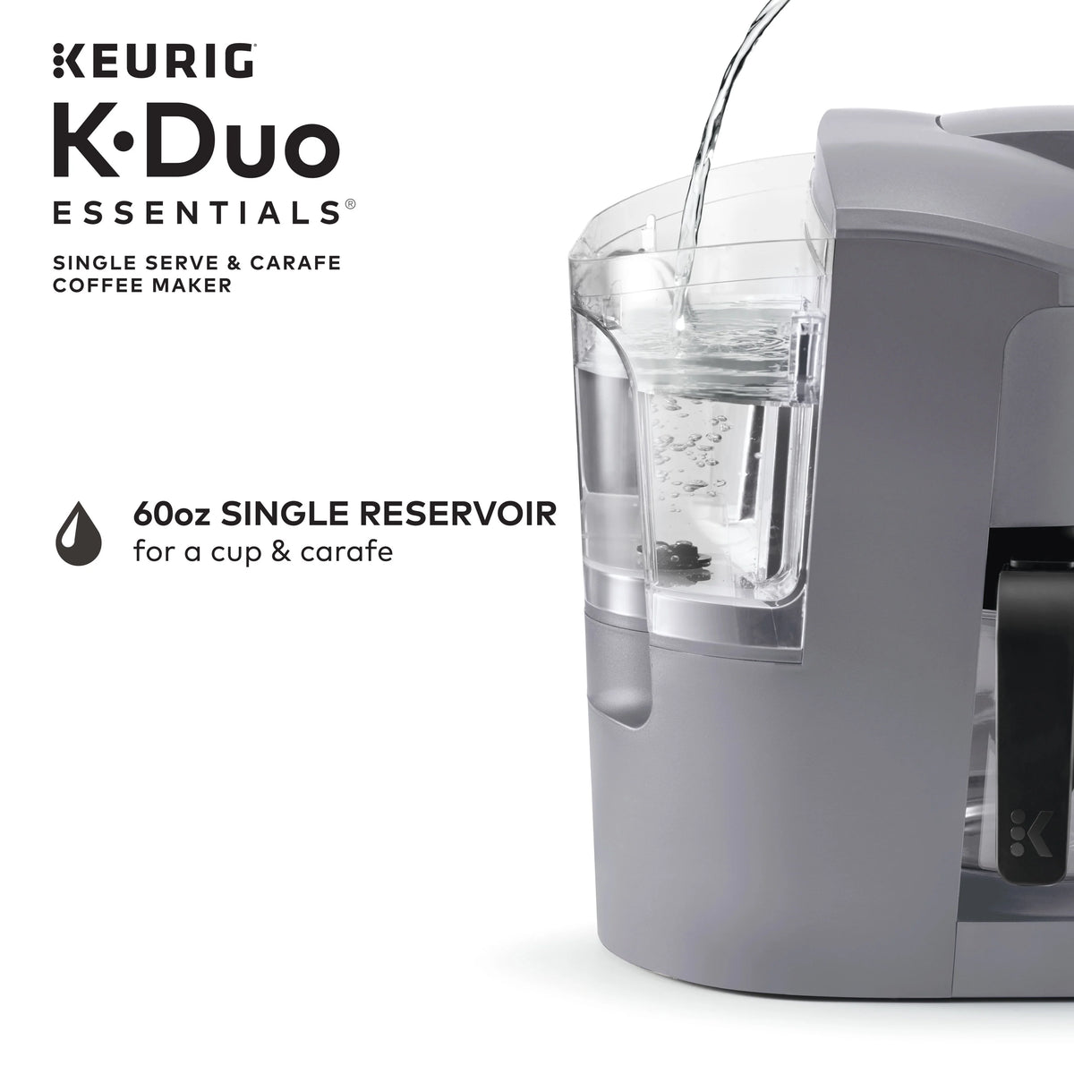 Black Single-Serve K-Cup Pod Coffee Maker X87215