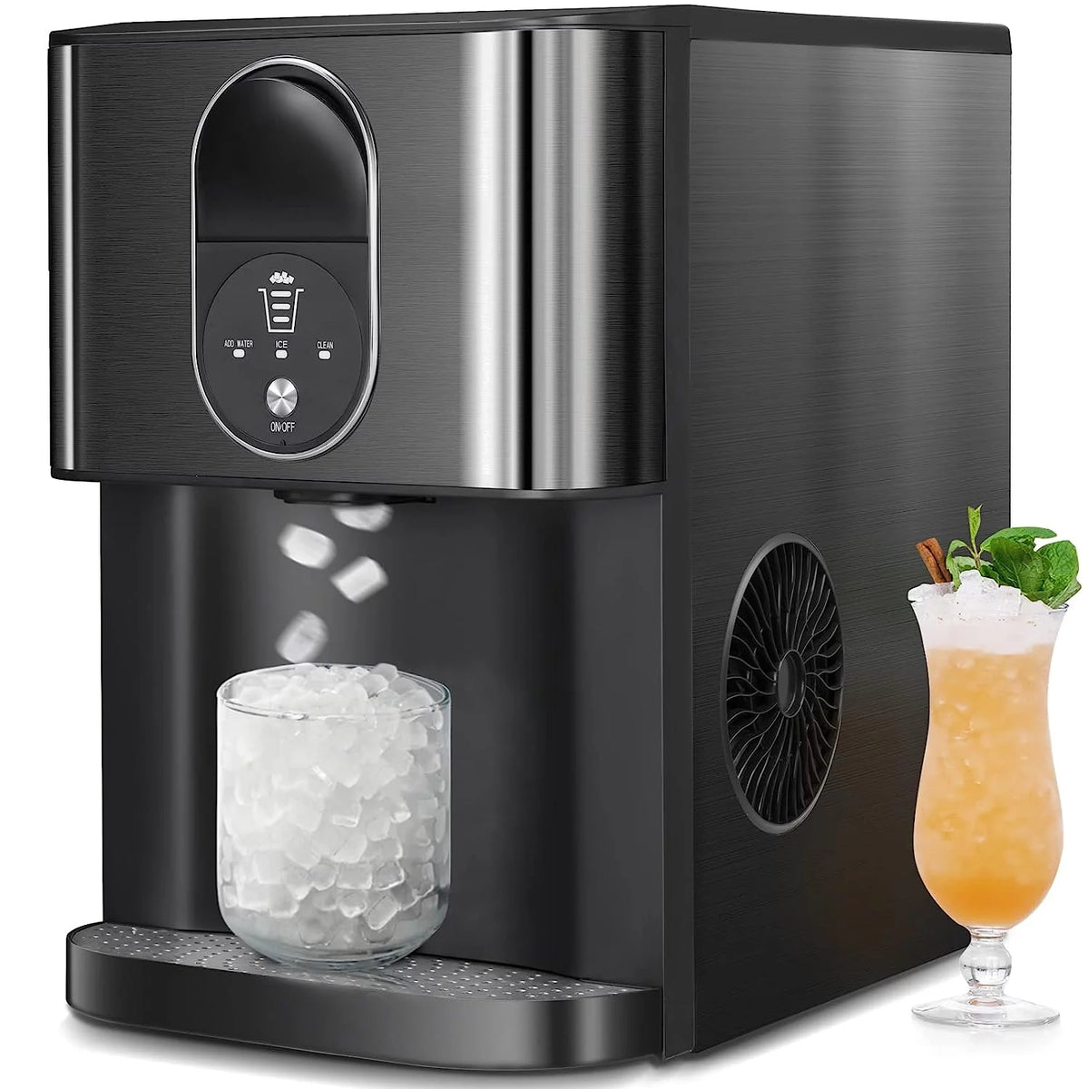 Black Countertop Nugget Ice Maker L7883