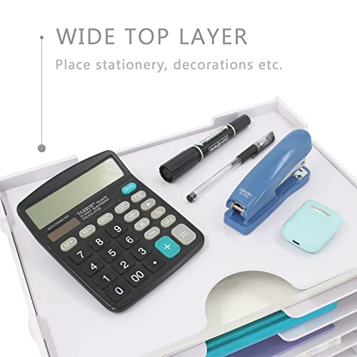 7 Tier White File Organizer E8057