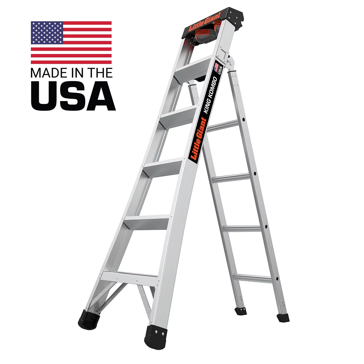 6'-10' Aluminum 3-in-1 Combo Ladder Y4998