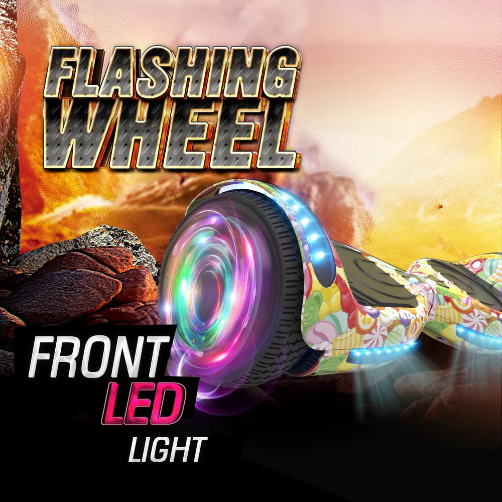 6.5 In. Self Balancing Hoverboard with LED Light Q187610