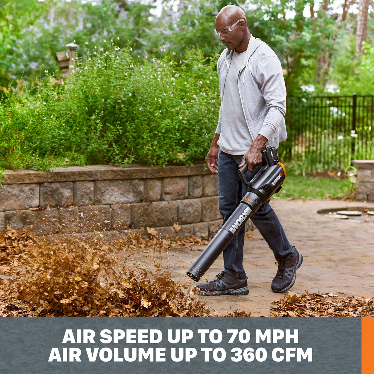 Cordless Leaf Blower, Hedge Trimmer, & Weed Trimmer Combo Kit D176521