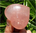Rose Quartz Crystal Heart Z693