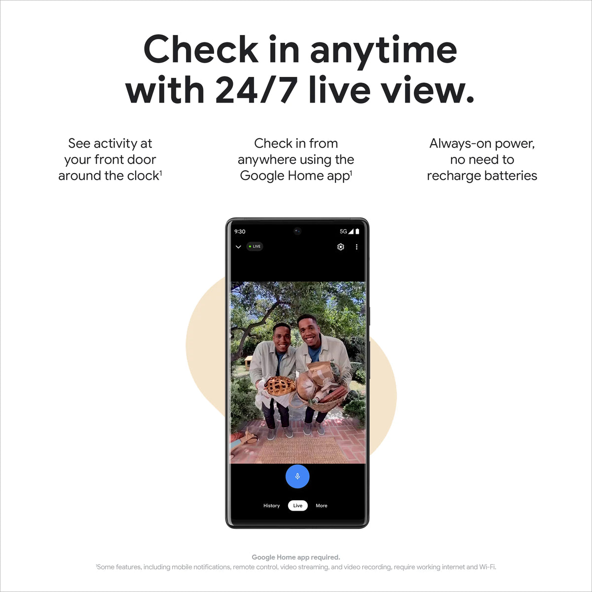 Wired Video Doorbell Camera V287