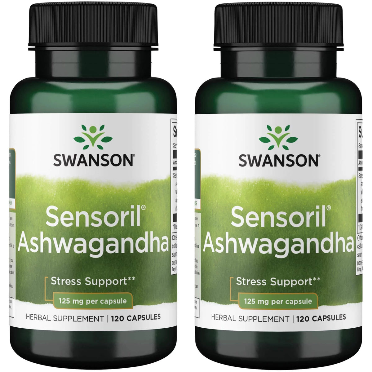 Ashwagandha 125 mg 120 Caps 2 Pack R727