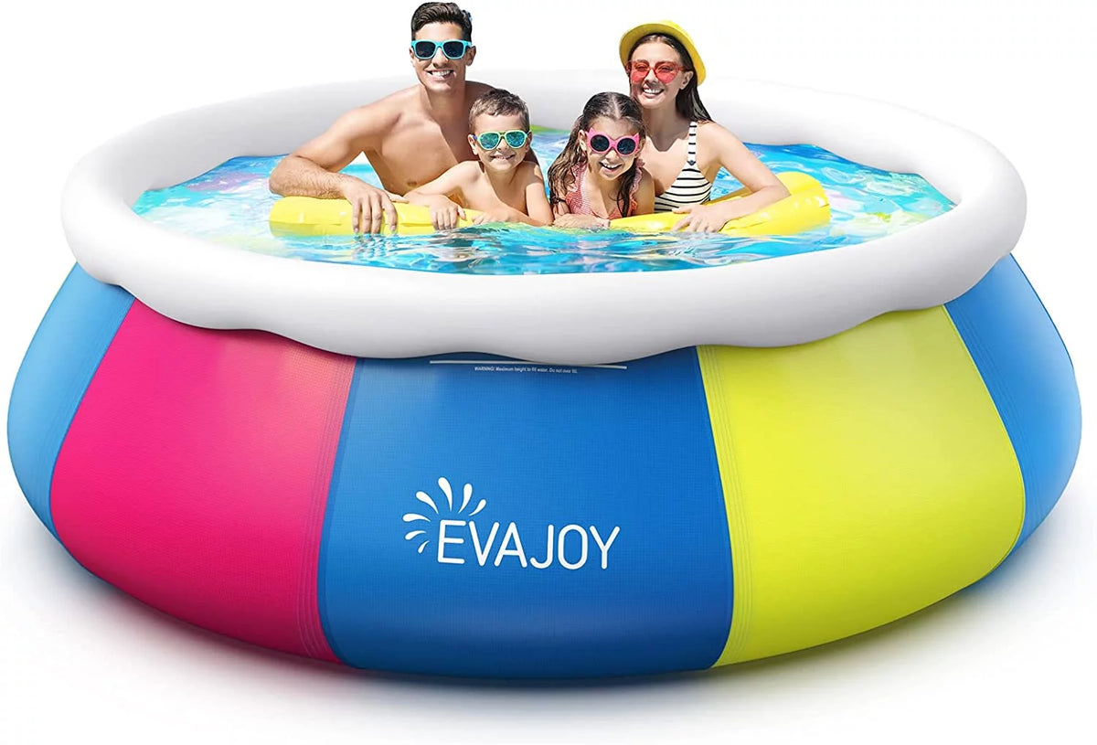 10ft 30in Inflatable Swimming Pool with Pool Cover B728