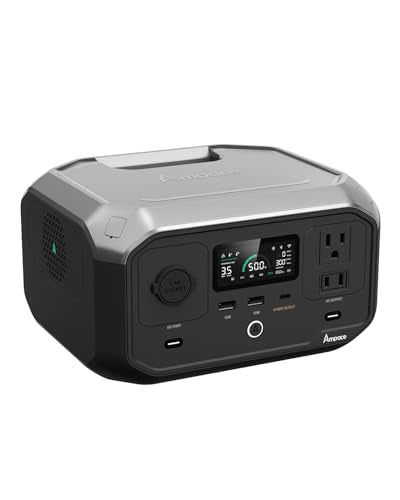 Portable Power Station 266Wh Battery 300W AC Output Solar Generator E3735