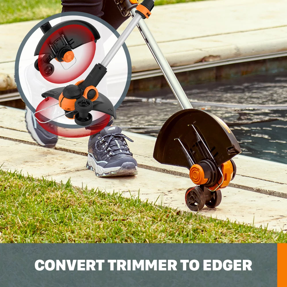 Cordless Leaf Blower, Hedge Trimmer, & Weed Trimmer Combo Kit D176521