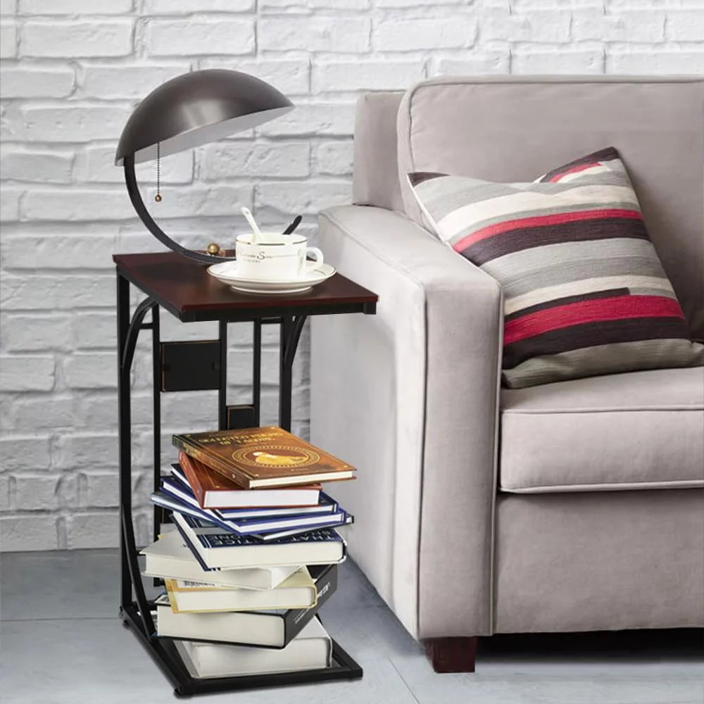 C Shaped Sofa Side Table F6804
