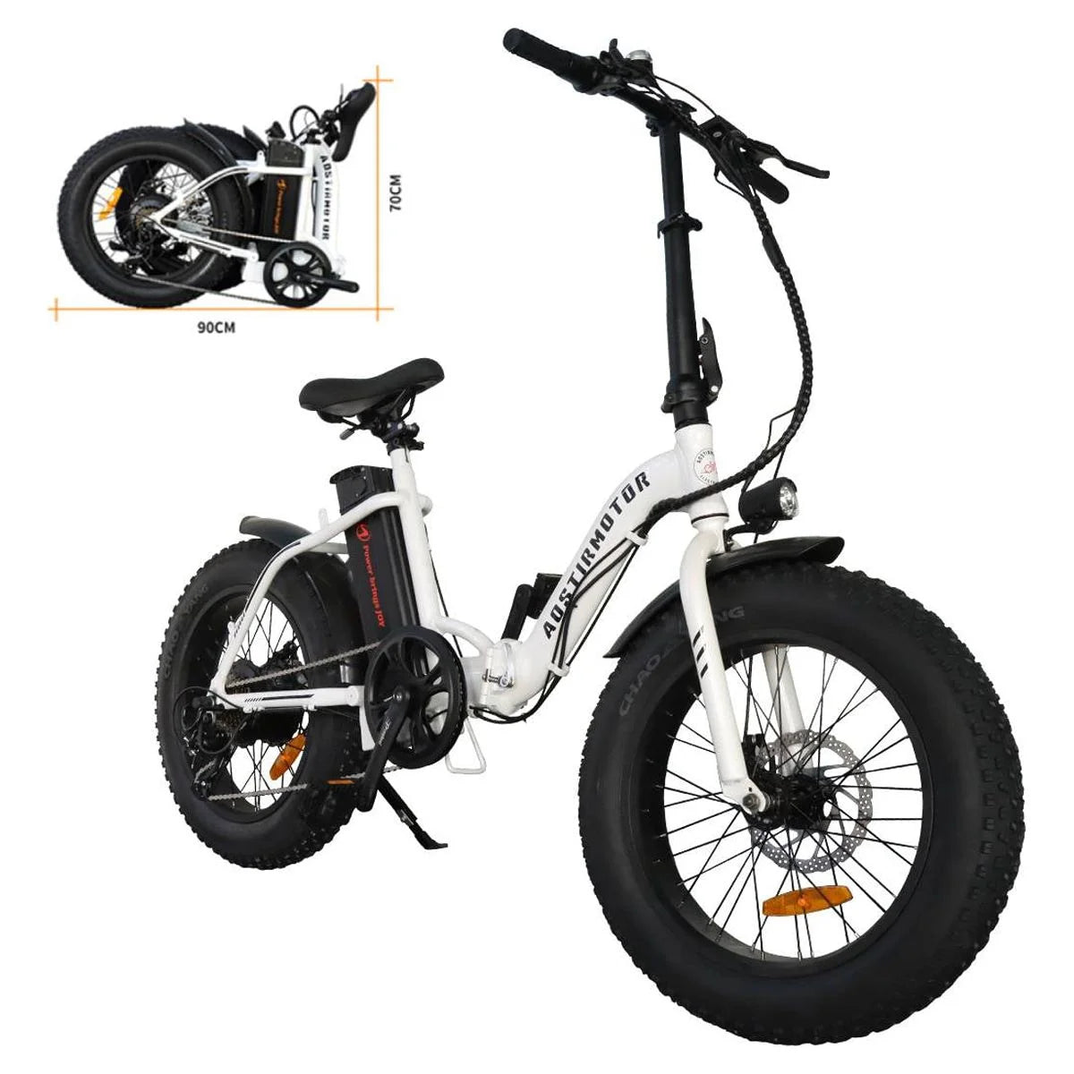 Folding Electric Bike 20 inch Fat Tire 500W 36V 13AH G790605