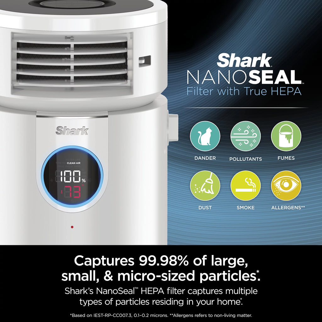 3-in-1 Air Purifier, Heater & Fan, HEPA Filter, White K422352