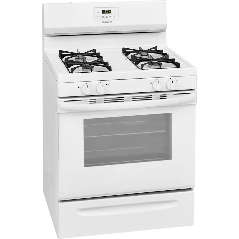 5.0 cu. ft. Gas Range with Manual Clean in White P9363